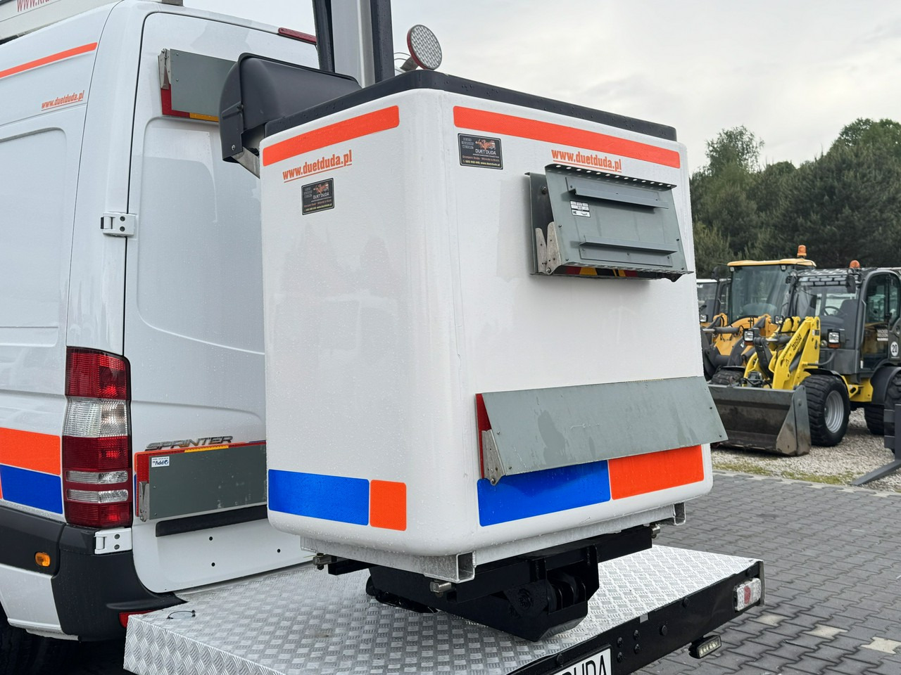 Camion avec nacelle Mercedes Sprinter Zwyżka Podnośnik Koszowy KLUBB K42P UDT WUMAG GSR: photos 22 Camion avec nacelle Mercedes Sprinter Zwyżka Podnośnik Koszowy KLUBB K42P UDT WUMAG GSR: photos 22