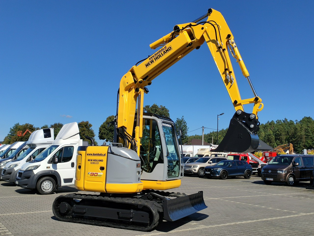 New Holland E90B SR -2 Gąsienicowa 10ton - Mini pelle: photos 2 New Holland E90B SR -2 Gąsienicowa 10ton - Mini pelle: photos 2