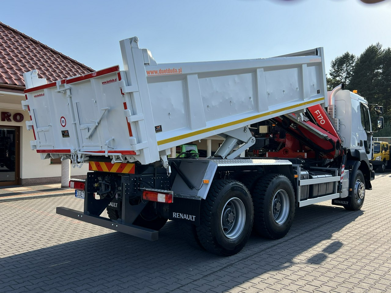 Camion benne, Camion grue Renault Kerax 26.390 6x4 Mocny HDS FASSI F170 Sterowanie Radiowe: photos 21