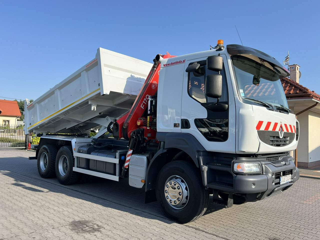 Camion benne, Camion grue Renault Kerax 26.390 6x4 Mocny HDS FASSI F170 Sterowanie Radiowe: photos 10