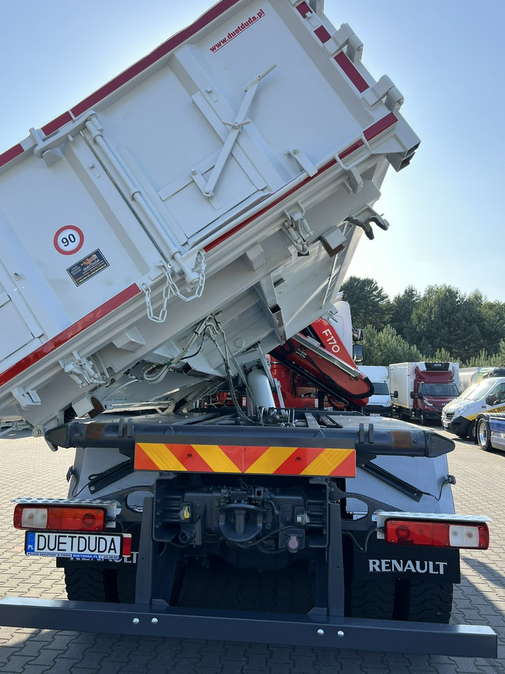 Camion benne, Camion grue Renault Kerax 26.390 6x4 Mocny HDS FASSI F170 Sterowanie Radiowe: photos 23