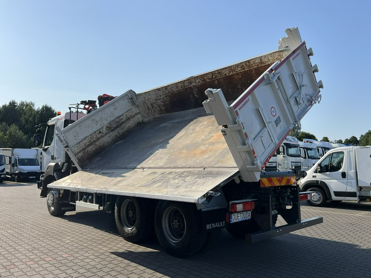 Camion benne, Camion grue Renault Kerax 26.390 6x4 Mocny HDS FASSI F170 Sterowanie Radiowe: photos 26