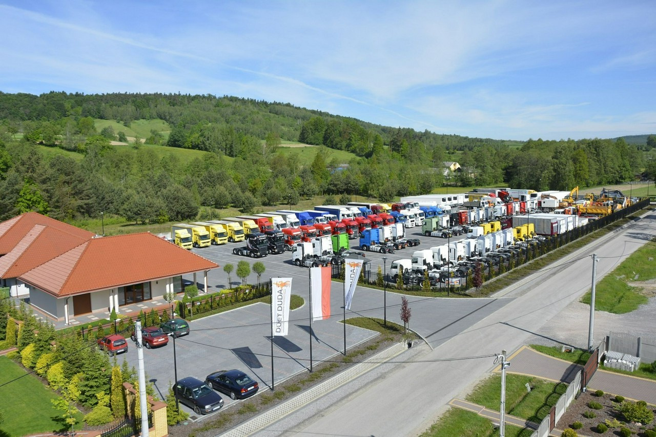 Camion plateau, Camion grue Scania R 400 LB 6x2 HDS Budowlanka Widły Oś Skrętna Super Stan: photos 31