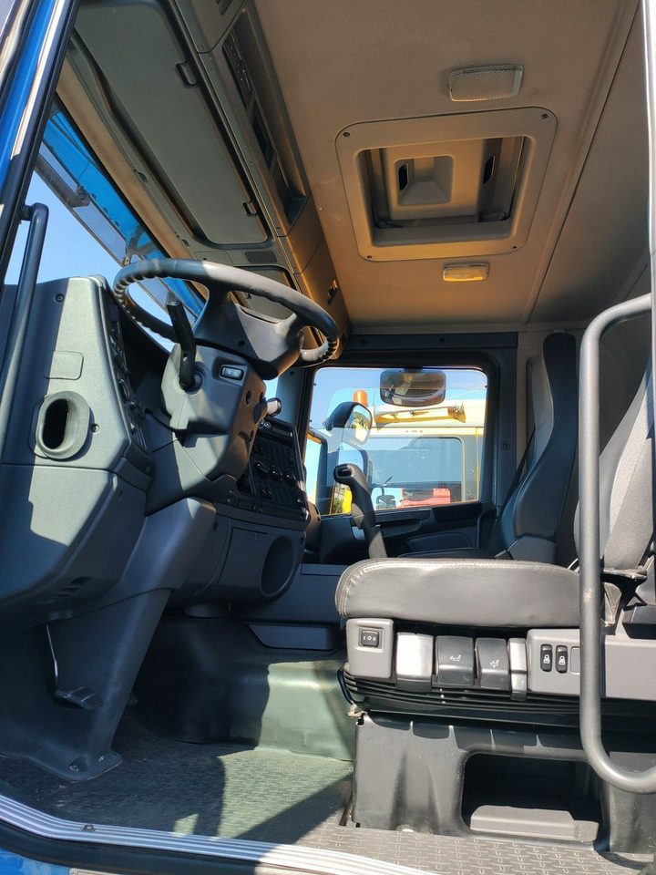 Camion plateau, Camion grue Scania R 400 LB 6x2 HDS Budowlanka Widły Oś Skrętna Super Stan: photos 23