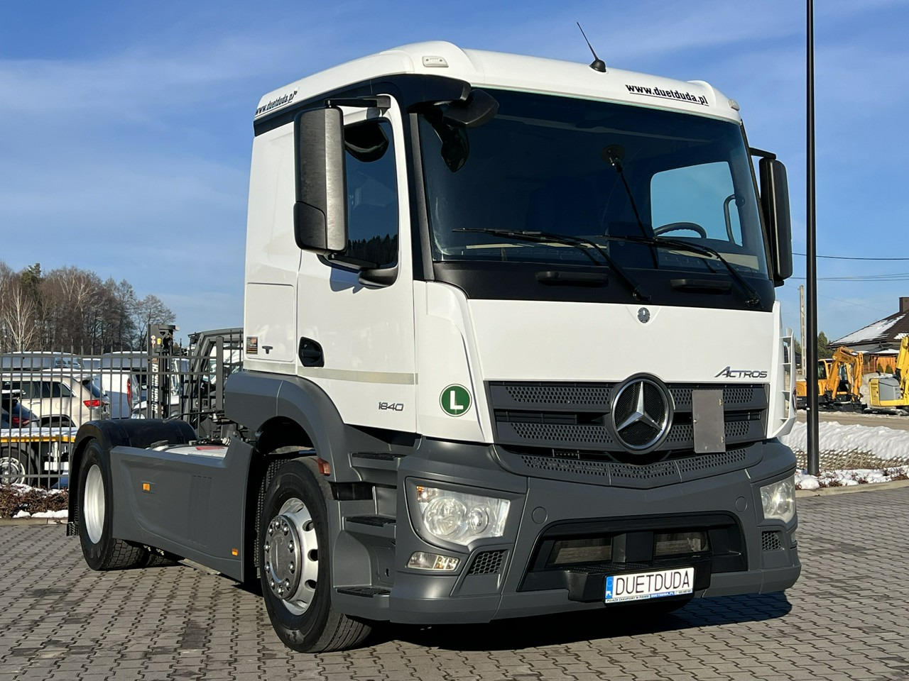 Mercedes ACTROS 1840 Euro 6 ADR HYDRAULIKA Niska Kabina Standard !!! - Tracteur routier: photos 3 Mercedes ACTROS 1840 Euro 6 ADR HYDRAULIKA Niska Kabina Standard !!! - Tracteur routier: photos 3