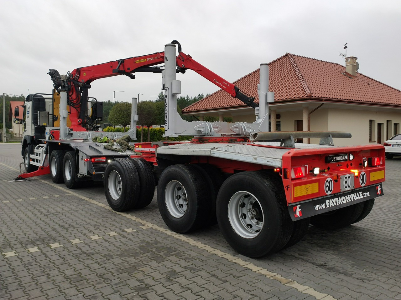 Volvo FMX 540 6x4 RETARDER PALFORET EPSILON S300L Do Drewna - Camion grumier: photos 5 Volvo FMX 540 6x4 RETARDER PALFORET EPSILON S300L Do Drewna - Camion grumier: photos 5