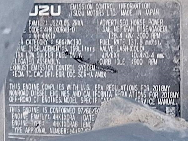 Pelle sur chenille Hitachi ZX 210 LC-6: photos 8