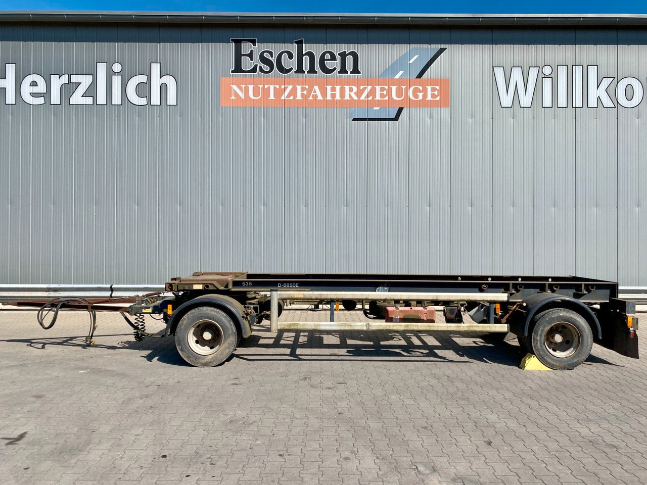 Hüffermann HSA 18.65 | Reifenprofil: 75%*Blatt*50mm Zugauge - Remorque ampliroll/ Multibenne: photos 2 Hüffermann HSA 18.65 | Reifenprofil: 75%*Blatt*50mm Zugauge - Remorque ampliroll/ Multibenne: photos 2