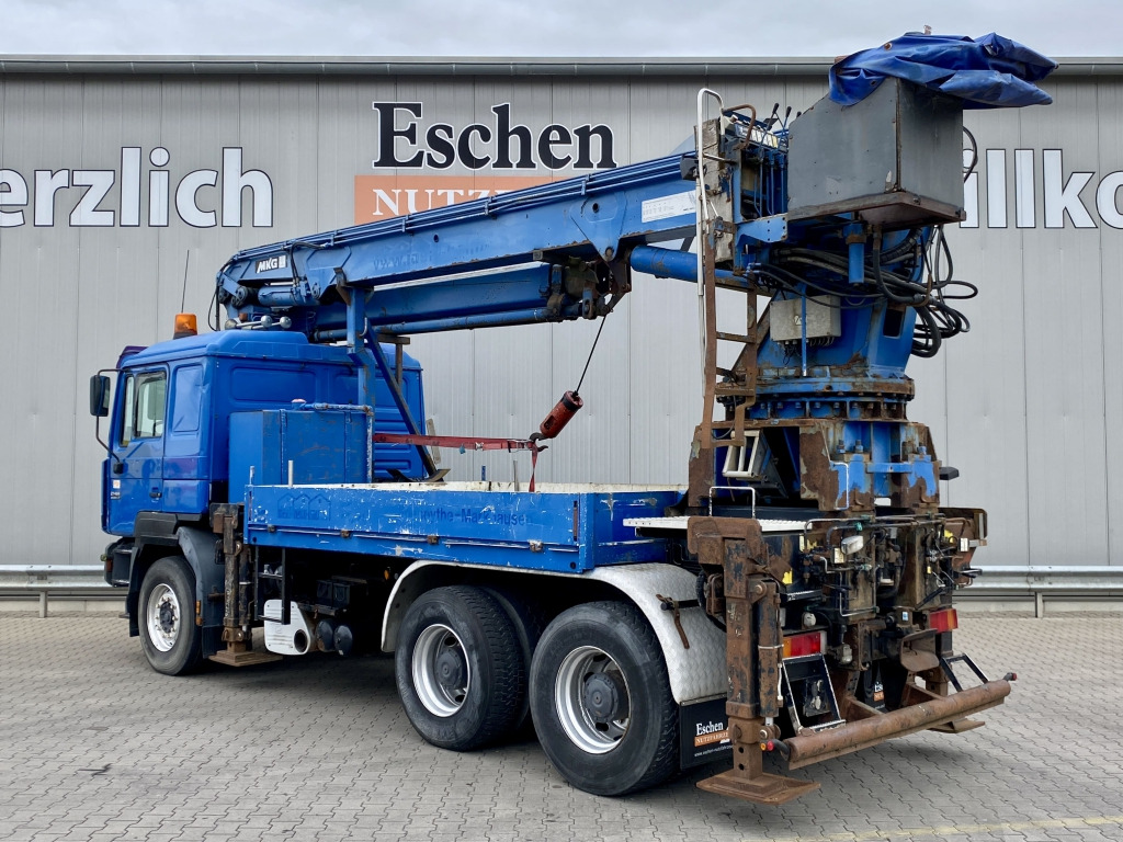 MAN 27.464 6x4 / MKG HMK 350a2L Kran - Camion grue: photos 3 MAN 27.464 6x4 / MKG HMK 350a2L Kran - Camion grue: photos 3