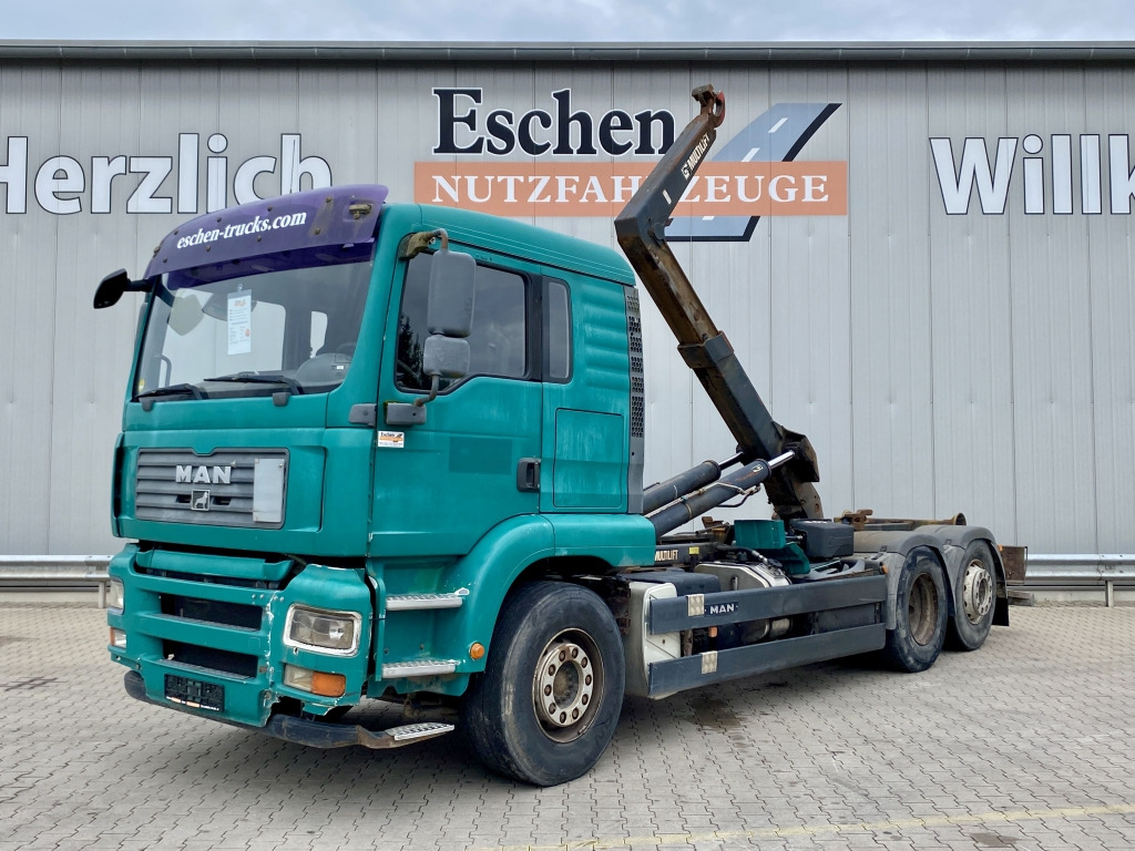 MAN TGA 26.430 6x2-2 BL - Camion ampliroll: photos 1 MAN TGA 26.430 6x2-2 BL - Camion ampliroll: photos 1