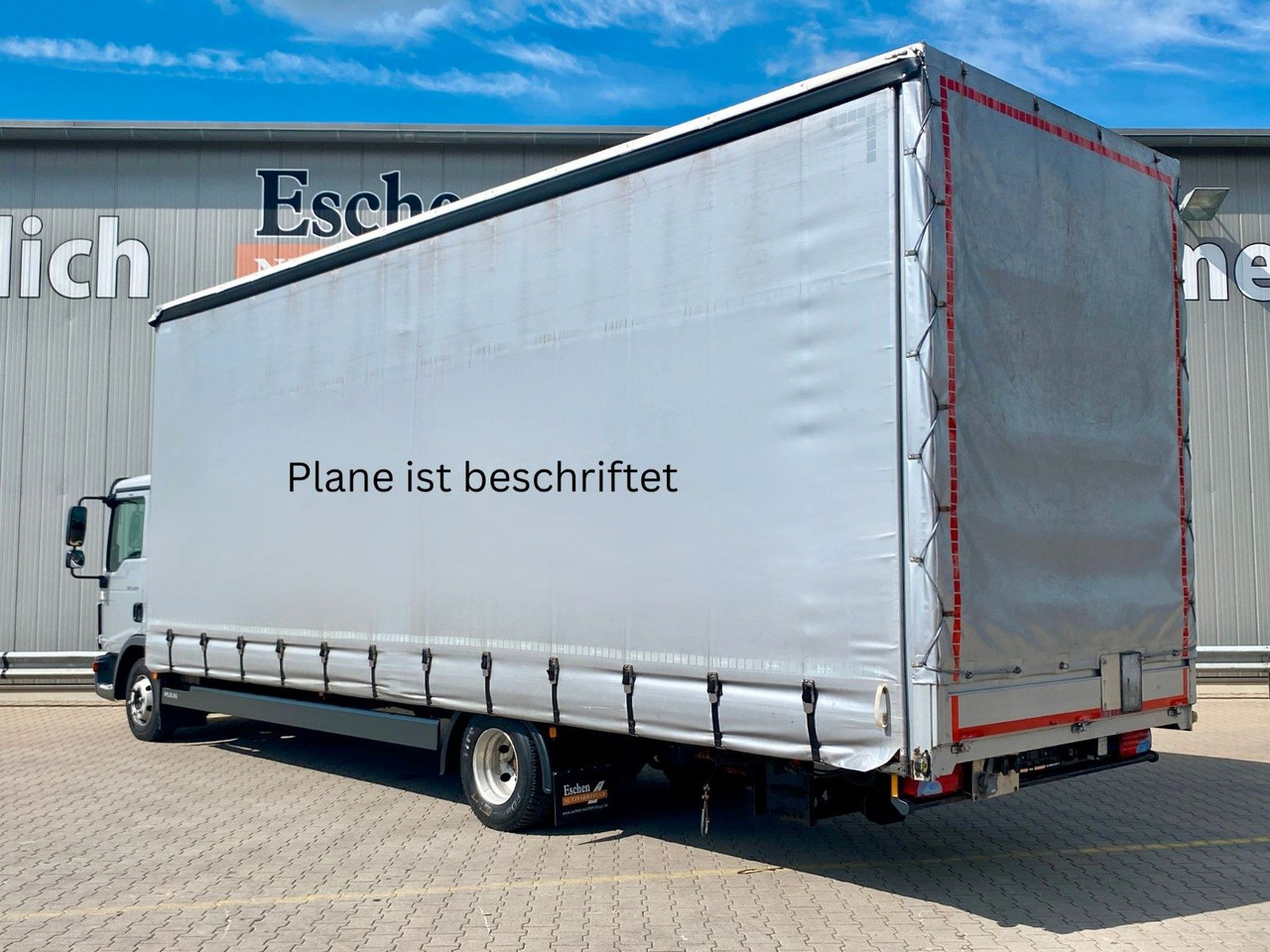 MAN TGL 8.220 I Pritsche Plane*Klima*2Tank*Automatik - Camion à rideaux coulissants: photos 3 MAN TGL 8.220 I Pritsche Plane*Klima*2Tank*Automatik - Camion à rideaux coulissants: photos 3