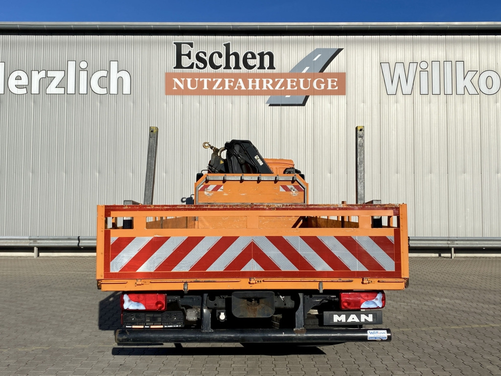 MAN TGM 15.290 4x2 BL / HIAB Faltkran - Camion plateau, Camion grue: photos 4 MAN TGM 15.290 4x2 BL / HIAB Faltkran - Camion plateau, Camion grue: photos 4