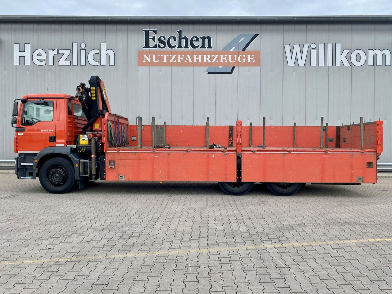 MAN TGM 26.340 6x2-4 LL | PK14002*Funk*Klima*1.Hand - Camion plateau, Camion grue: photos 4 MAN TGM 26.340 6x2-4 LL | PK14002*Funk*Klima*1.Hand - Camion plateau, Camion grue: photos 4