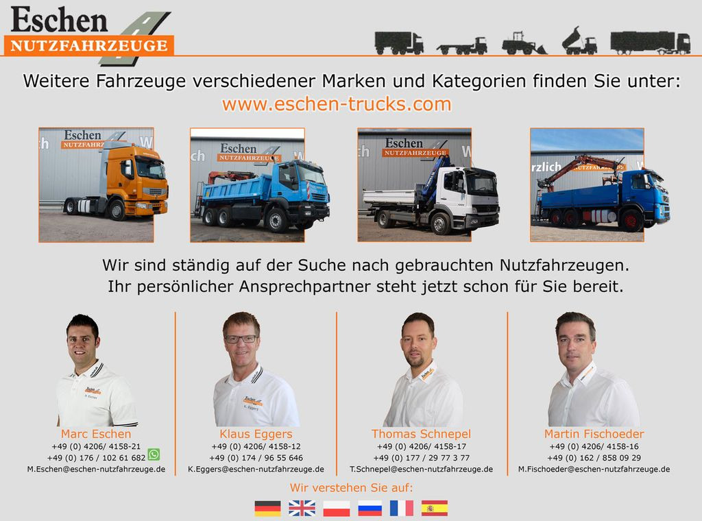 Camion benne MAN TGS 26.400 6x4 | MEILLER*Navi*KIima*Intarder*AHK: photos 20