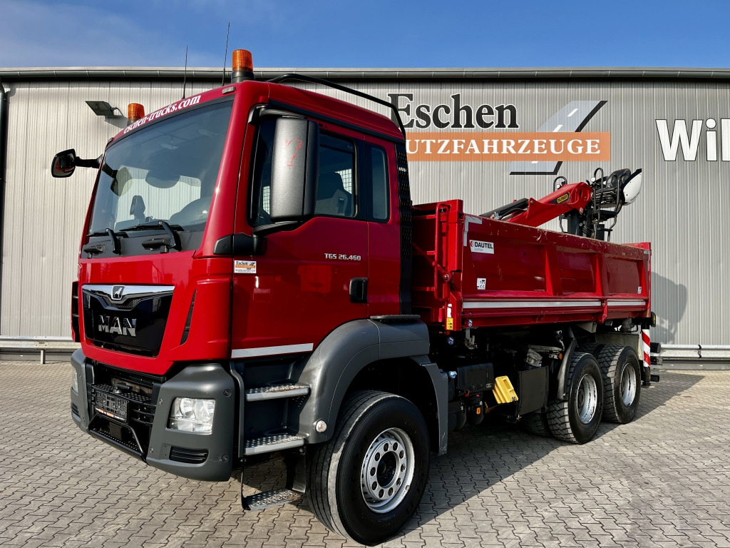MAN TGS 26.460 6x4 BB / Palfinger M12L83 Kran - Camion benne, Camion grue: photos 2 MAN TGS 26.460 6x4 BB / Palfinger M12L83 Kran - Camion benne, Camion grue: photos 2