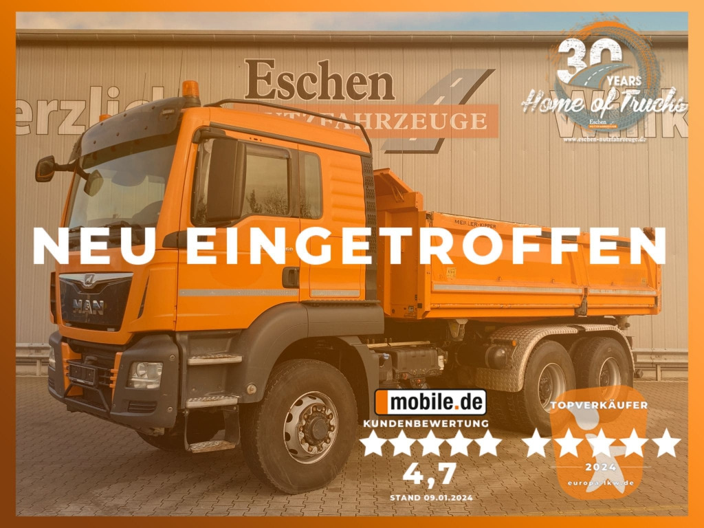 MAN TGS 26.460 6x6 H BL - Camion benne: photos 1 MAN TGS 26.460 6x6 H BL - Camion benne: photos 1