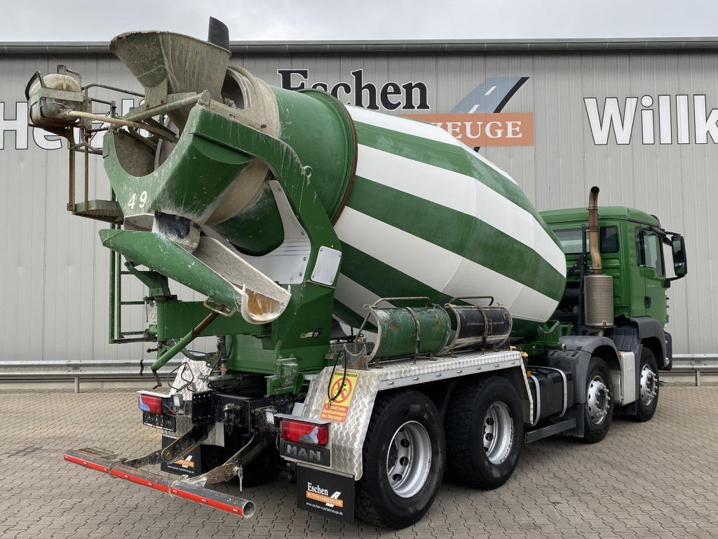 MAN TGS 32.360 8x4 BB / 9 m³ Stetter-Aufbau - Camion malaxeur: photos 5 MAN TGS 32.360 8x4 BB / 9 m³ Stetter-Aufbau - Camion malaxeur: photos 5