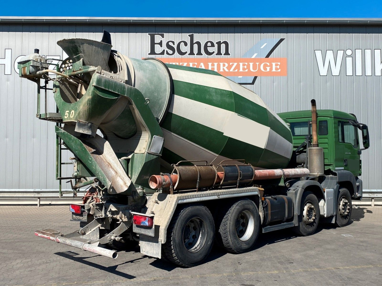 MAN TGS 32.360 8x4 BB | 9m³ Stetter*Automatik*Kamera - Camion malaxeur: photos 3 MAN TGS 32.360 8x4 BB | 9m³ Stetter*Automatik*Kamera - Camion malaxeur: photos 3