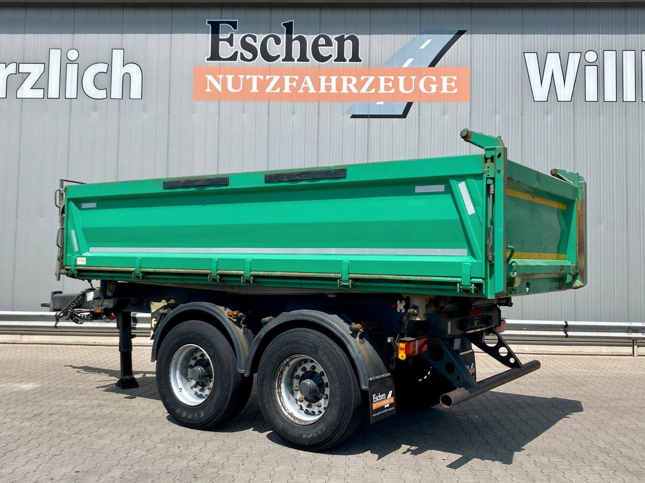 Meiller MZDA 18/21 | BPW-Achsen*EBS*Trommelbremse*Luft - Remorque benne: photos 3 Meiller MZDA 18/21 | BPW-Achsen*EBS*Trommelbremse*Luft - Remorque benne: photos 3