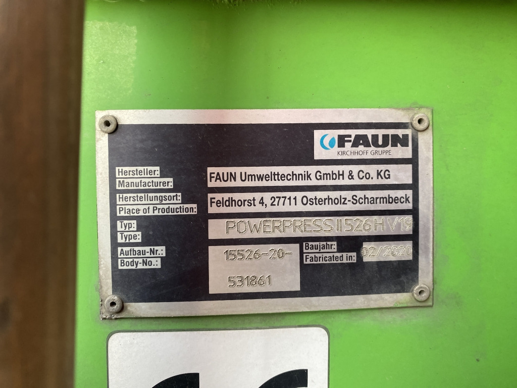 Mercedes-Benz 2533 L 6x2 - Benne à ordures ménagères: photos 3 Mercedes-Benz 2533 L 6x2 - Benne à ordures ménagères: photos 3