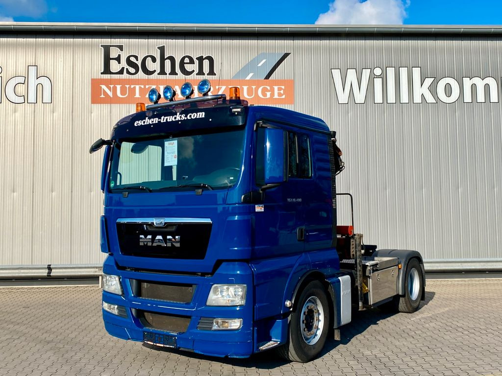 MAN TGX 18.400 | Palfinger PK 15500*FUNK*Navi*AC - Tracteur routier: photos 1 MAN TGX 18.400 | Palfinger PK 15500*FUNK*Navi*AC - Tracteur routier: photos 1
