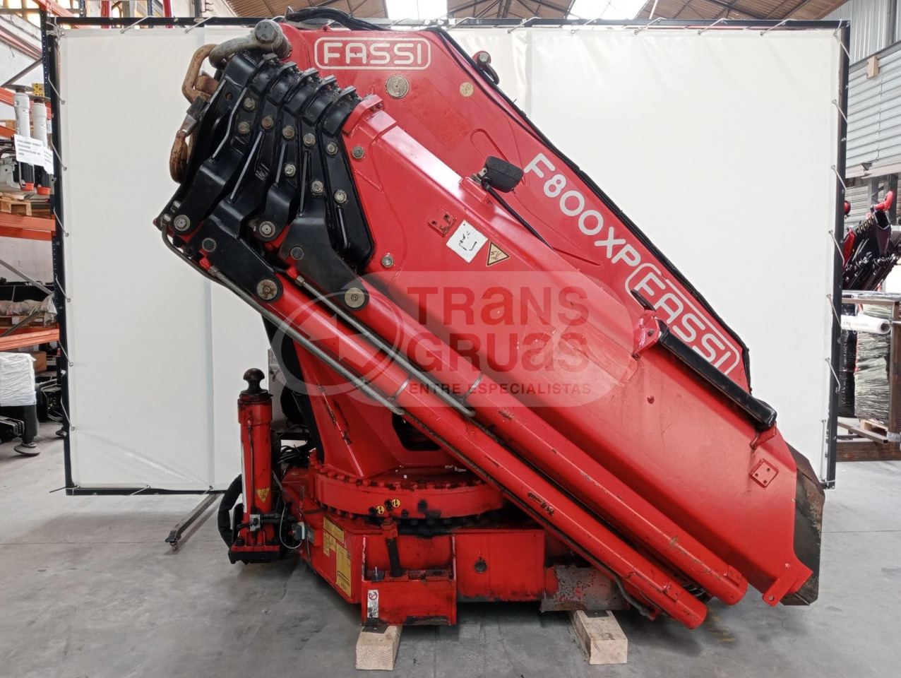 Grúa Fassi F800AXP.26 - Grue auxiliaire pour Camion: photos 2 Grúa Fassi F800AXP.26 - Grue auxiliaire pour Camion: photos 2