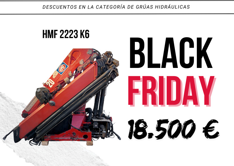 Grúa HMF 2223 K6 D - Grue auxiliaire pour Camion: photos 2 Grúa HMF 2223 K6 D - Grue auxiliaire pour Camion: photos 2