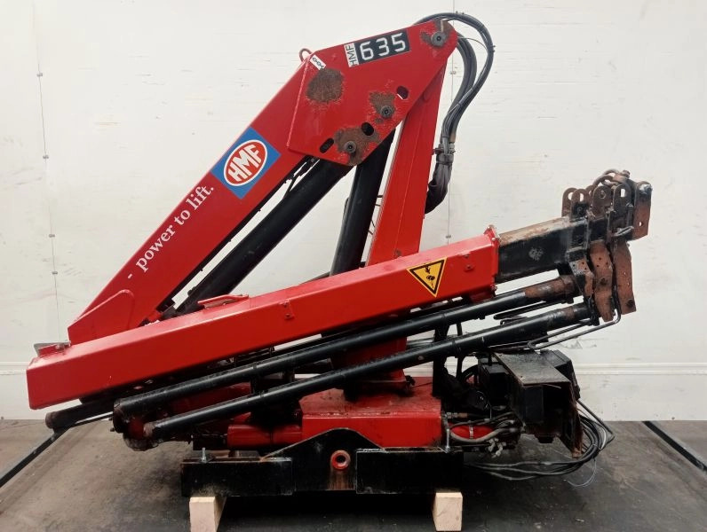 Grúa HMF 635 K3 - Grue auxiliaire pour Camion: photos 3 Grúa HMF 635 K3 - Grue auxiliaire pour Camion: photos 3