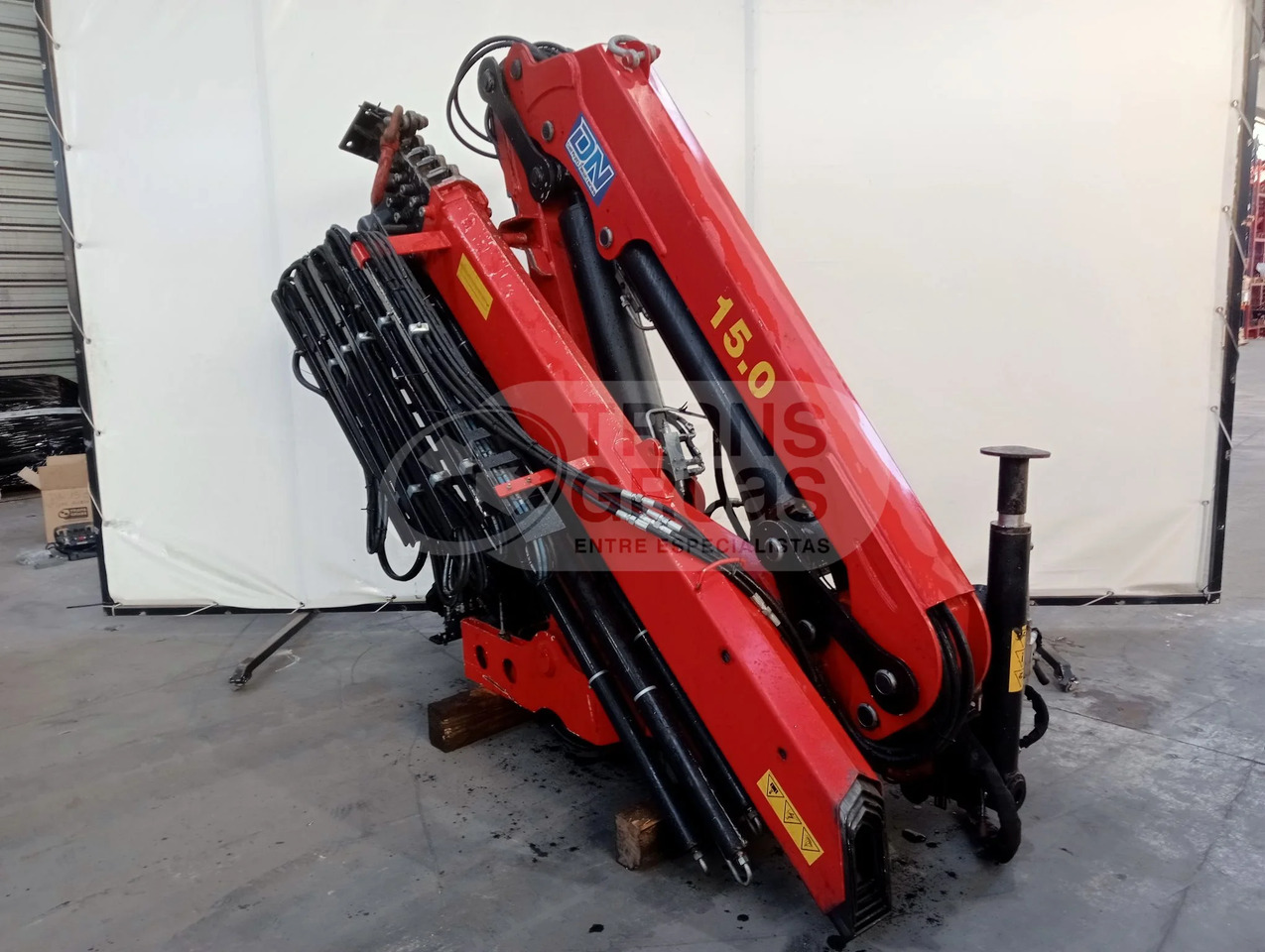 Grúa hidráulica DN 15055 - Grue auxiliaire: photos 4 Grúa hidráulica DN 15055 - Grue auxiliaire: photos 4