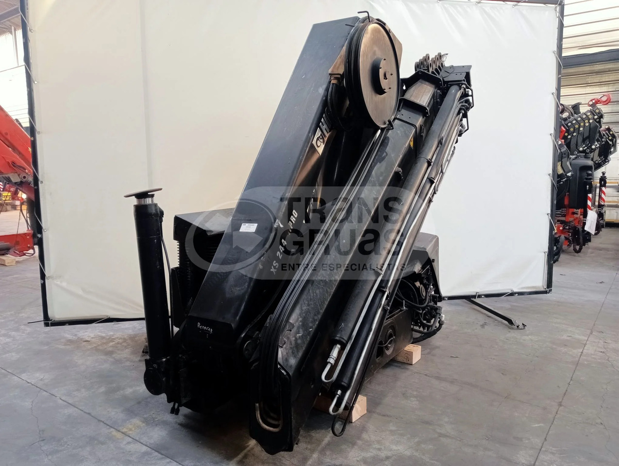 Grúa hidráulica HIAB 244EP-5 HIPRO - Grue auxiliaire: photos 3 Grúa hidráulica HIAB 244EP-5 HIPRO - Grue auxiliaire: photos 3