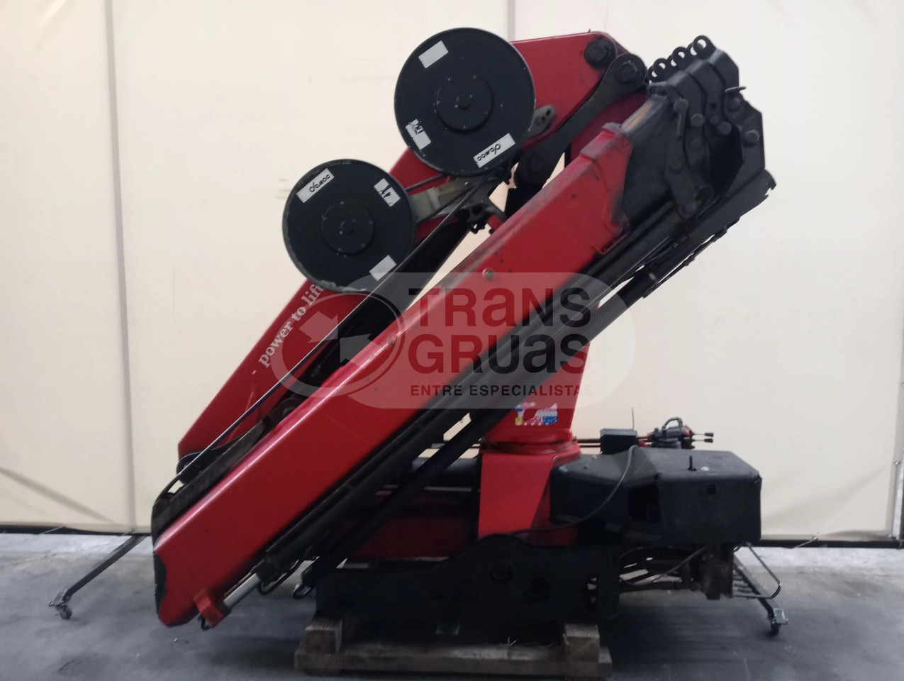 Grúa hidráulica HMF 2120 K4 - Grue auxiliaire: photos 5 Grúa hidráulica HMF 2120 K4 - Grue auxiliaire: photos 5