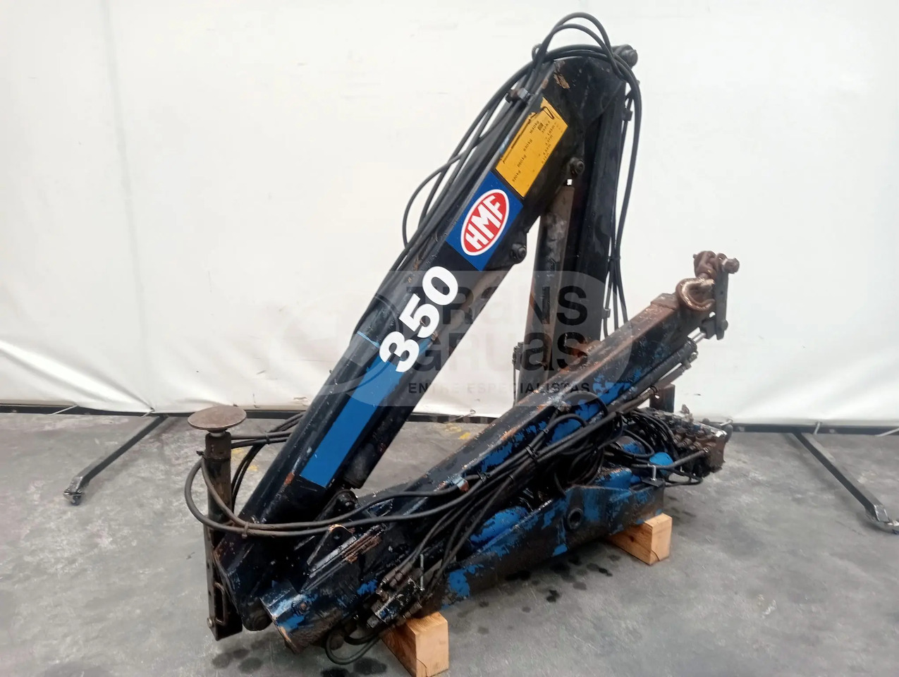 Grúa hidráulica HMF 352 K2 - Grue auxiliaire: photos 3 Grúa hidráulica HMF 352 K2 - Grue auxiliaire: photos 3