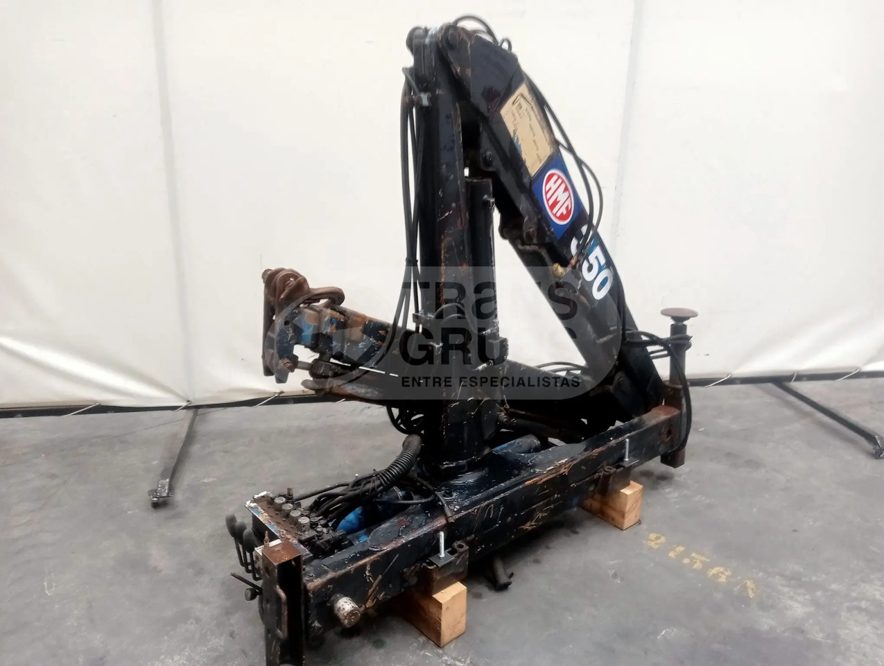 Grúa hidráulica HMF 352 K2 - Grue auxiliaire: photos 4 Grúa hidráulica HMF 352 K2 - Grue auxiliaire: photos 4