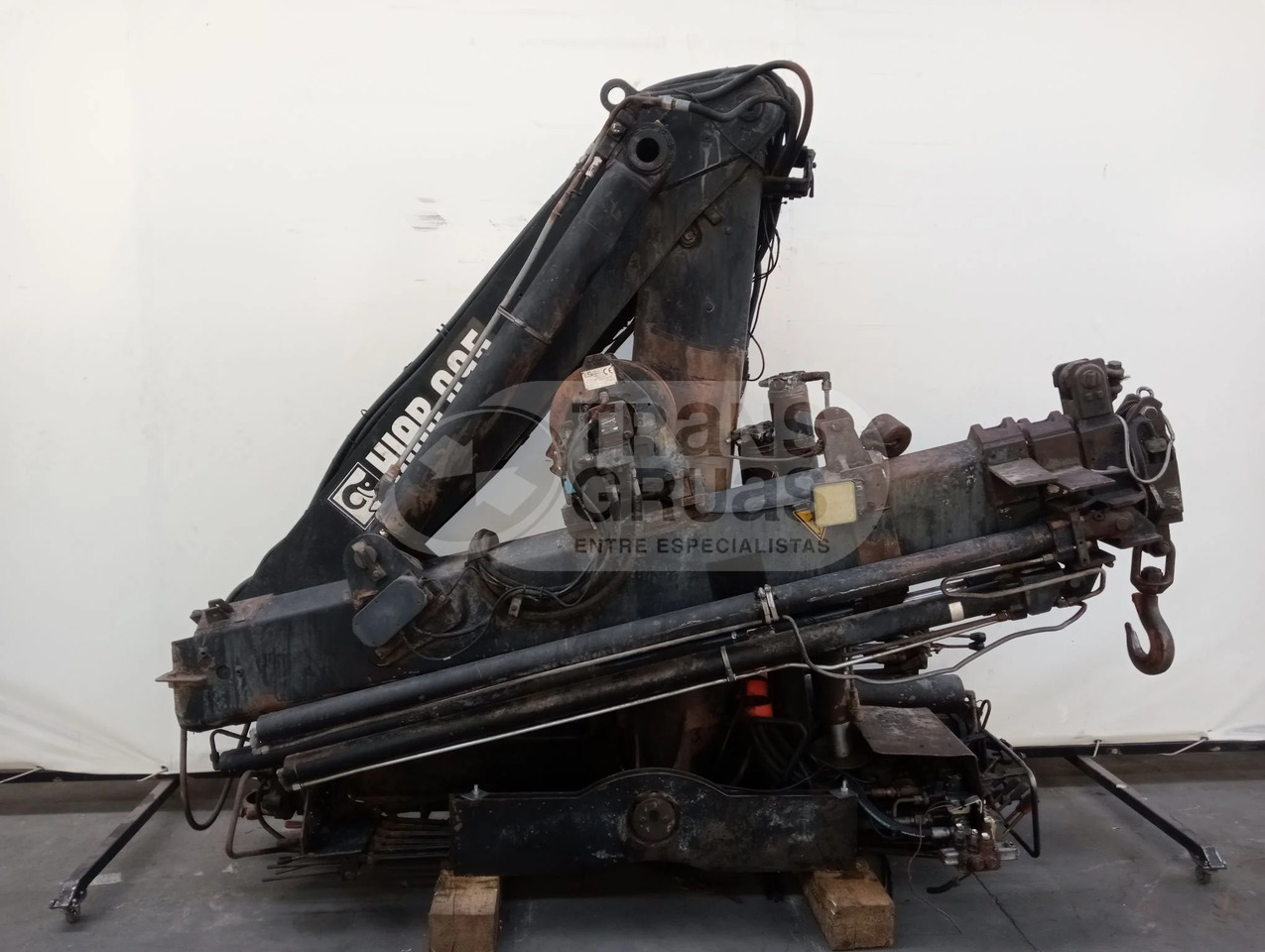 Grúa hidráulica Hiab 095-3 - Grue auxiliaire: photos 4 Grúa hidráulica Hiab 095-3 - Grue auxiliaire: photos 4