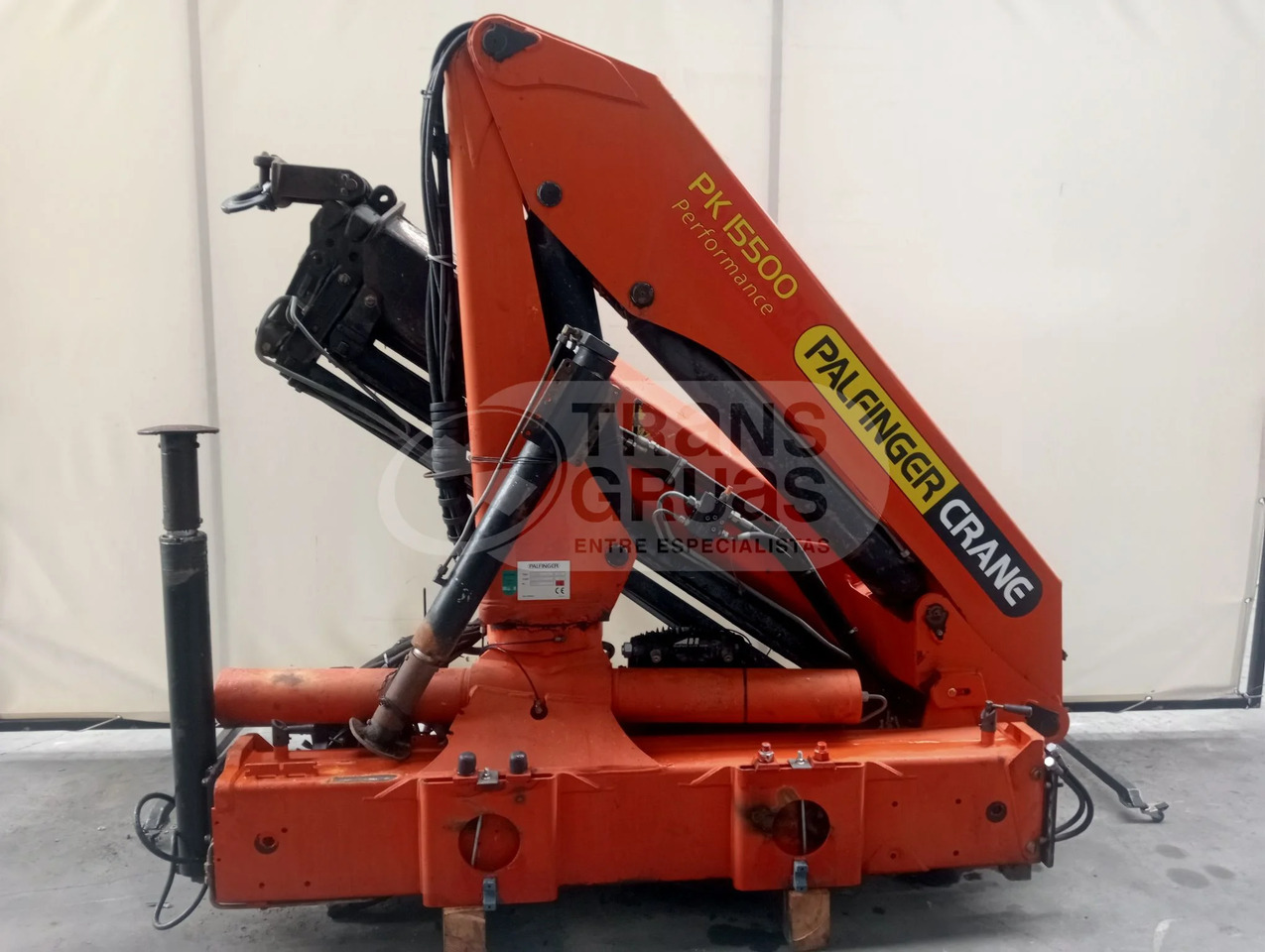 Grúa hidráulica Palfinger PK 15500 - Grue auxiliaire: photos 2 Grúa hidráulica Palfinger PK 15500 - Grue auxiliaire: photos 2