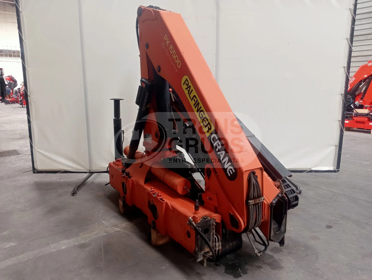 Grúa hidráulica Palfinger PK 15500 - Grue auxiliaire: photos 3 Grúa hidráulica Palfinger PK 15500 - Grue auxiliaire: photos 3