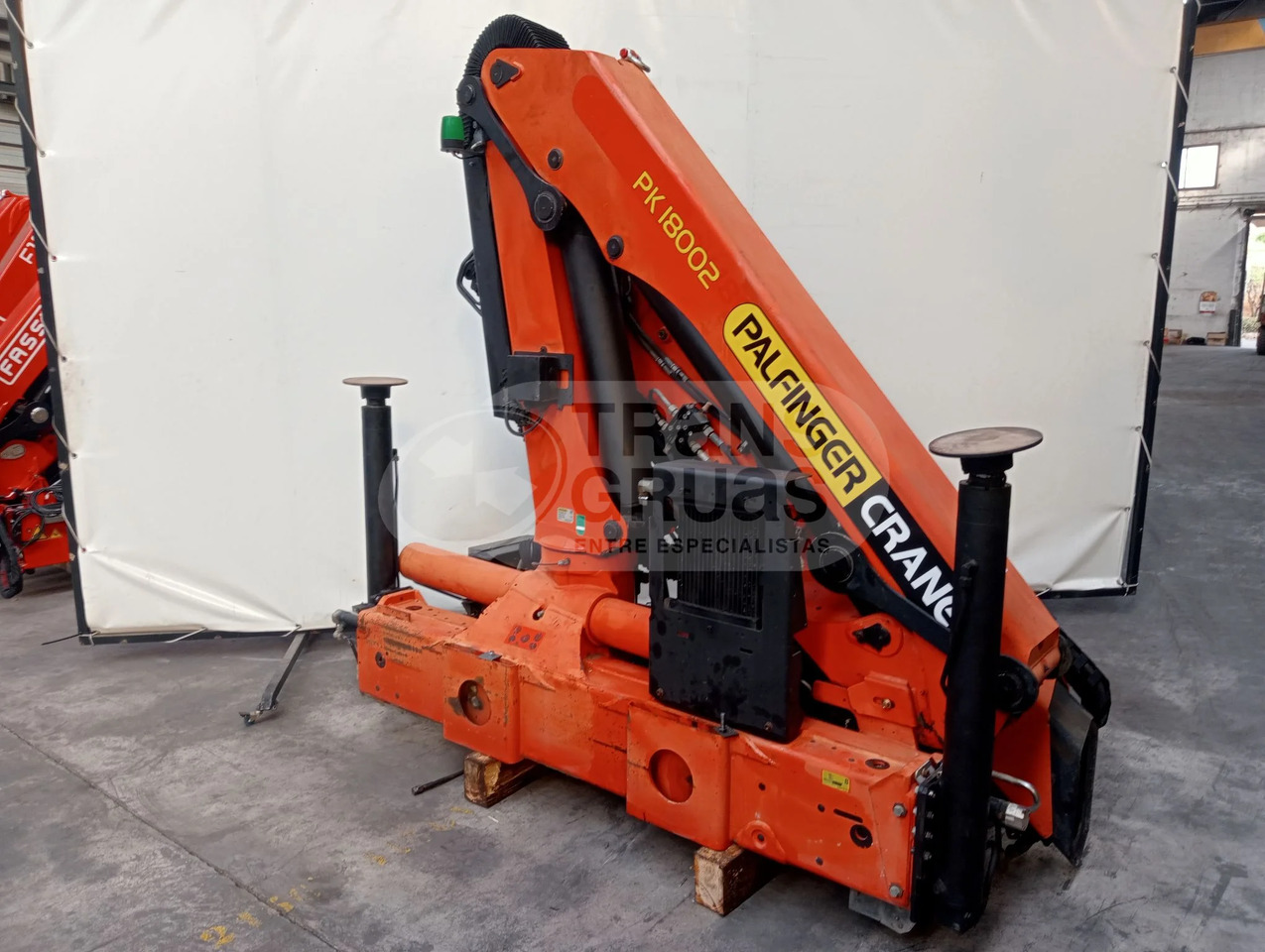 Grúa hidráulica Palfinger PK 18002 EH - Grue auxiliaire: photos 3 Grúa hidráulica Palfinger PK 18002 EH - Grue auxiliaire: photos 3