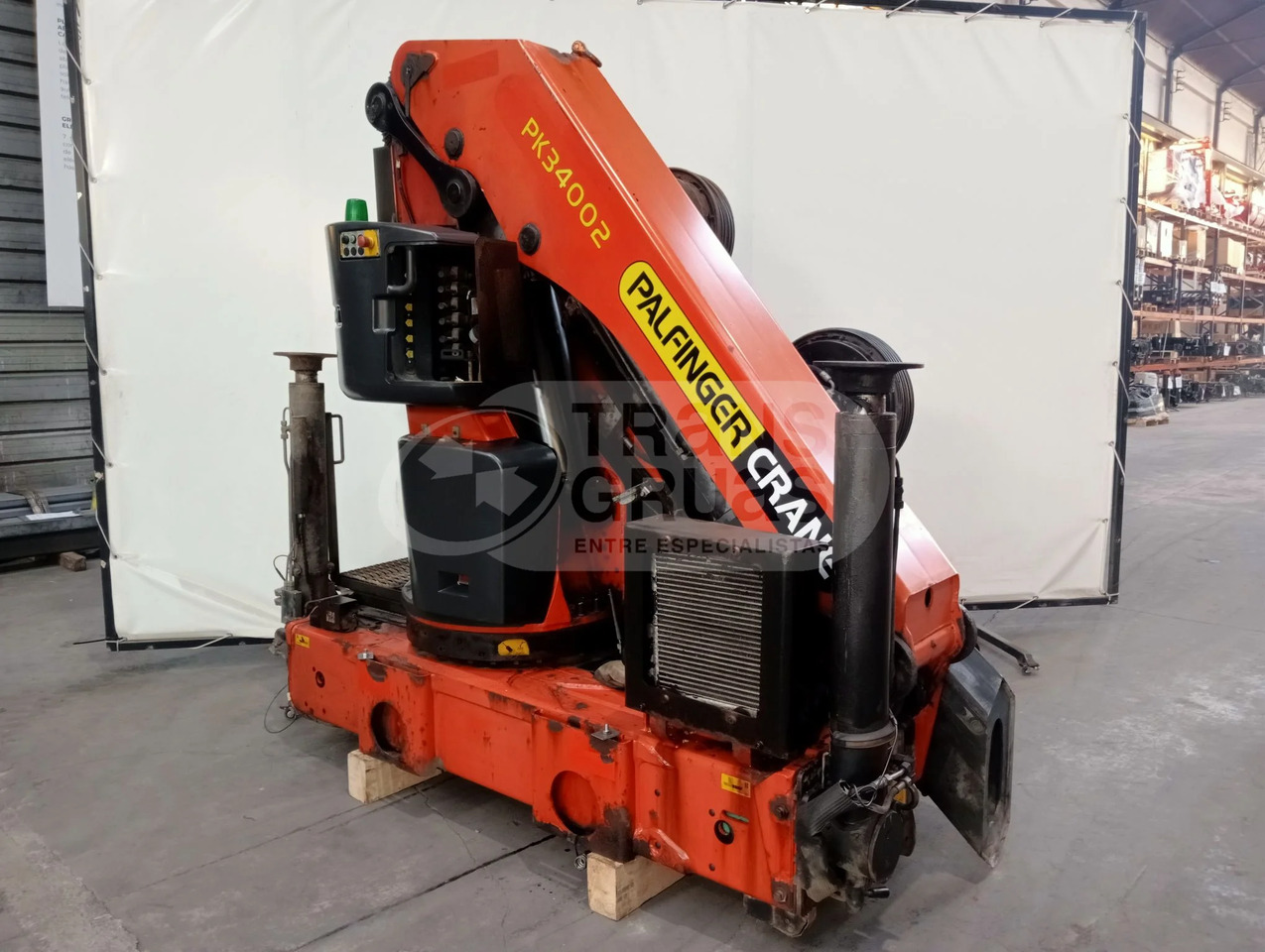 Grúa hidráulica Palfinger PK 34002 SH - Grue auxiliaire: photos 3 Grúa hidráulica Palfinger PK 34002 SH - Grue auxiliaire: photos 3