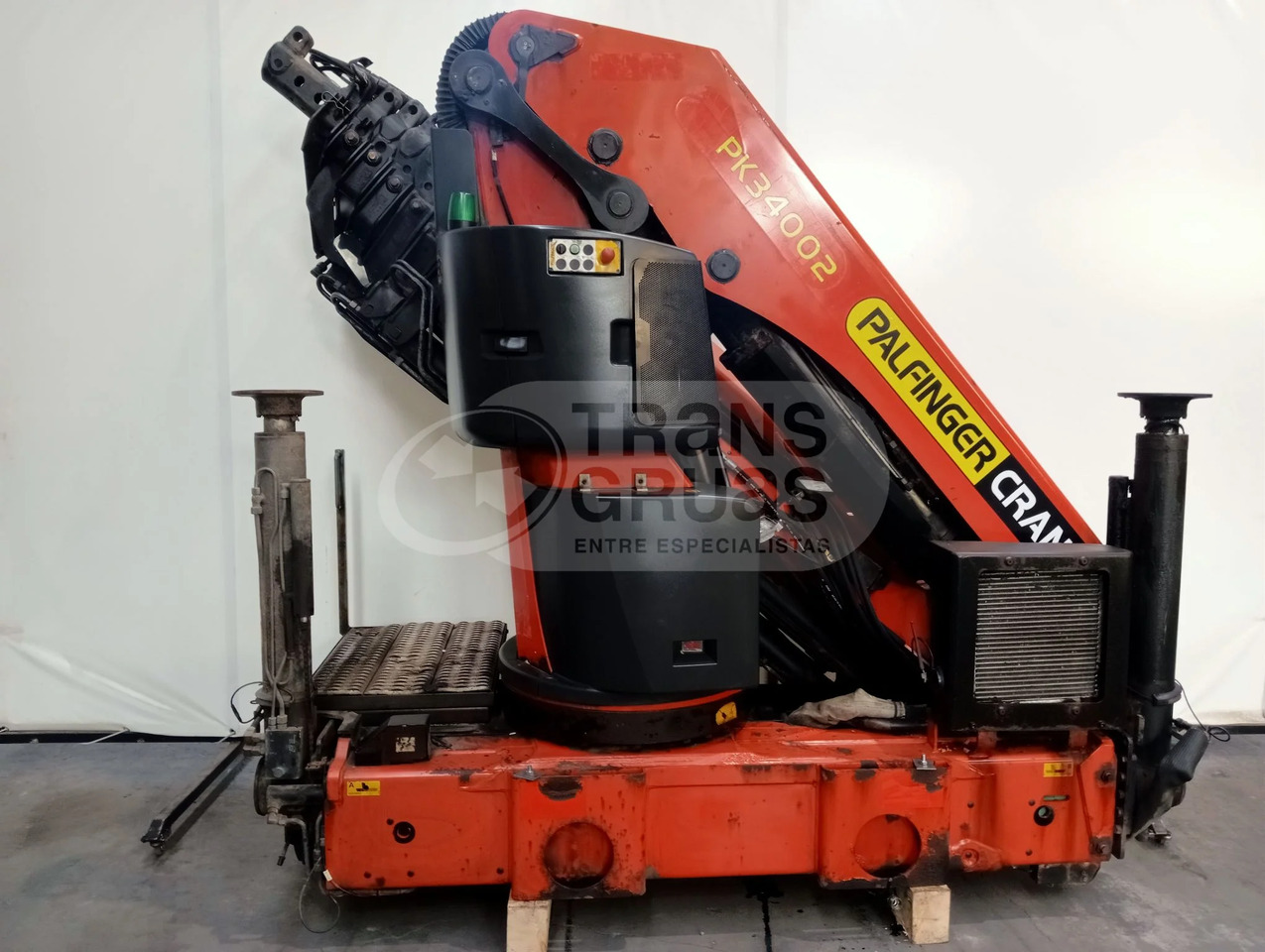 Grúa hidráulica Palfinger PK 34002 SH - Grue auxiliaire: photos 1 Grúa hidráulica Palfinger PK 34002 SH - Grue auxiliaire: photos 1