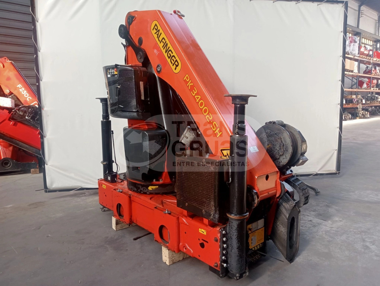 Grúa hidráulica Palfinger PK 34002 SH - Grue auxiliaire: photos 3 Grúa hidráulica Palfinger PK 34002 SH - Grue auxiliaire: photos 3