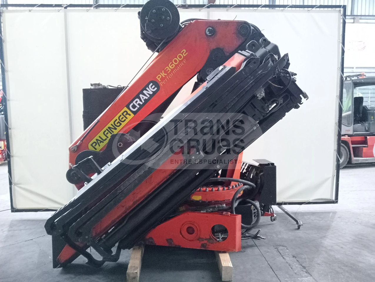 Grúa hidráulica Palfinger PK 36002 - Grue auxiliaire: photos 2 Grúa hidráulica Palfinger PK 36002 - Grue auxiliaire: photos 2