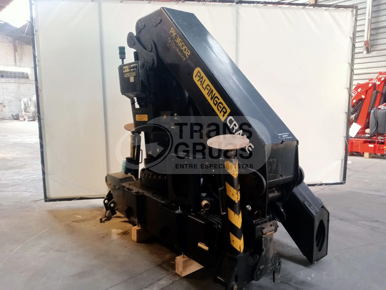 Grúa hidráulica Palfinger PK 36002 - Grue auxiliaire: photos 4 Grúa hidráulica Palfinger PK 36002 - Grue auxiliaire: photos 4