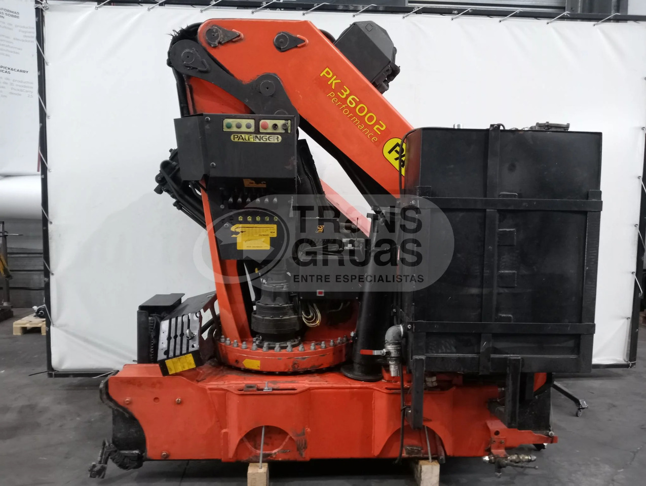 Grúa hidráulica Palfinger PK 36002 - Grue auxiliaire: photos 3 Grúa hidráulica Palfinger PK 36002 - Grue auxiliaire: photos 3
