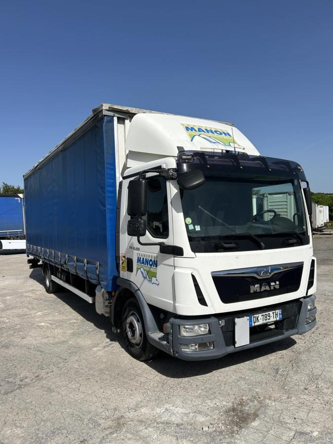MAN TGL 12.250 - Camion à rideaux coulissants: photos 1 MAN TGL 12.250 - Camion à rideaux coulissants: photos 1