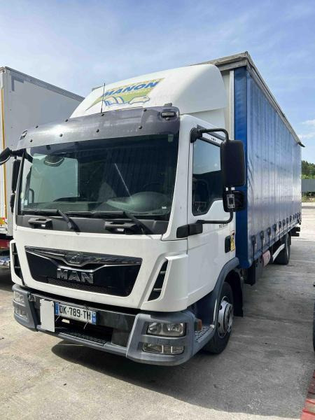 MAN TGL 12.250 - Camion à rideaux coulissants: photos 2 MAN TGL 12.250 - Camion à rideaux coulissants: photos 2