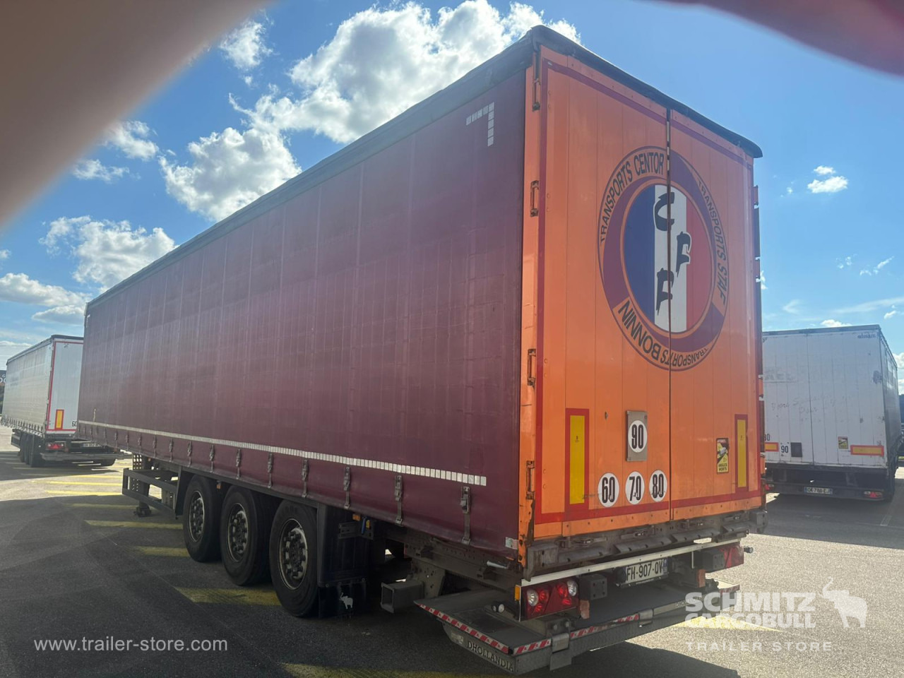 Semi-remorque rideaux coulissants SCHMITZ Curtainsider Standard Taillift: photos 8