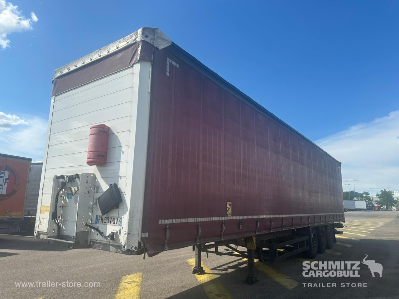Semi-remorque rideaux coulissants SCHMITZ Curtainsider Standard Taillift: photos 10