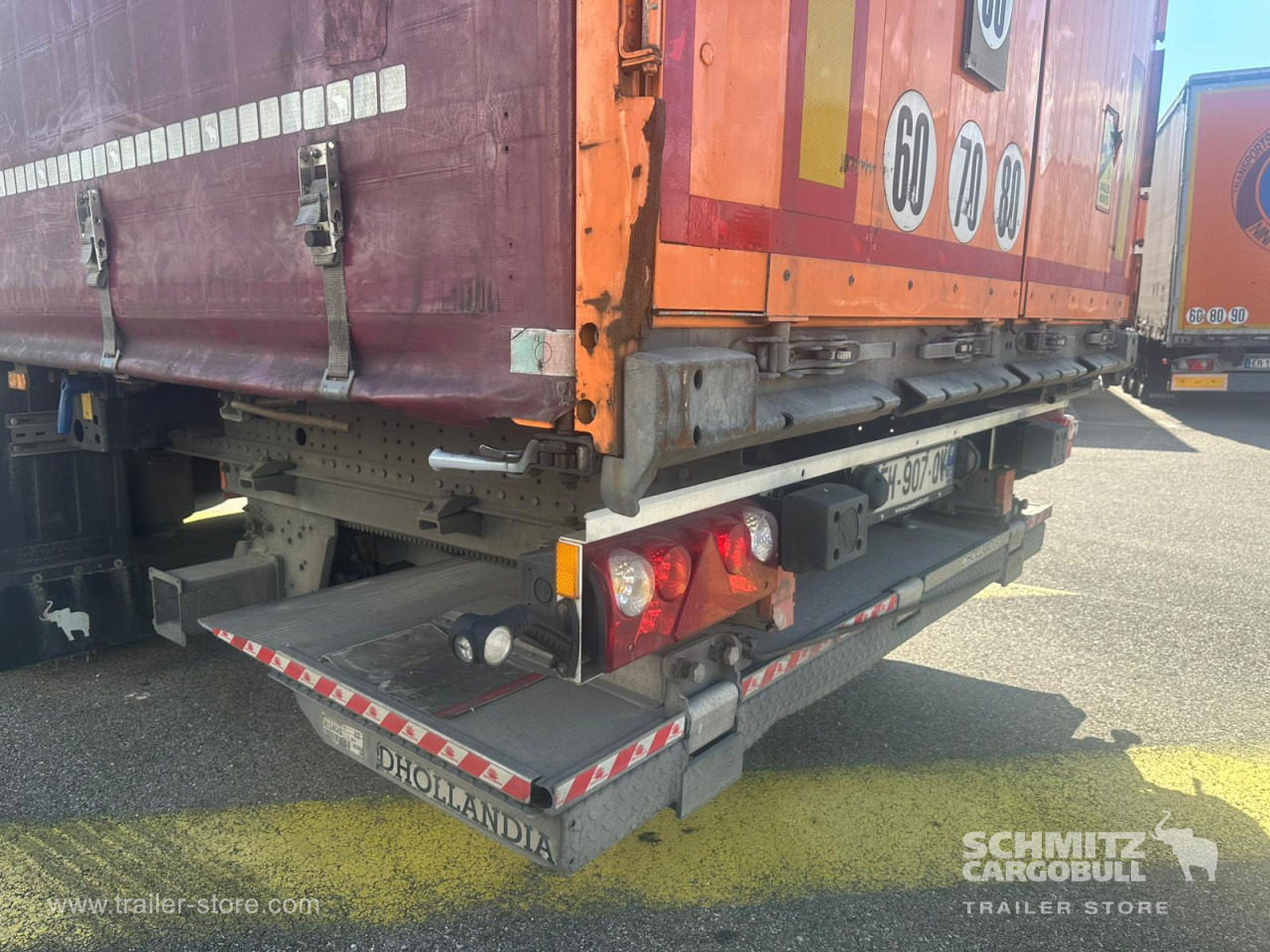 Semi-remorque rideaux coulissants SCHMITZ Curtainsider Standard Taillift: photos 14