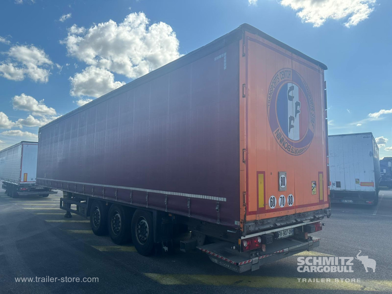 Semi-remorque rideaux coulissants SCHMITZ Curtainsider Standard Taillift: photos 7