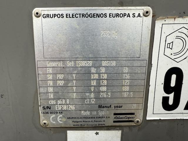 Atlas Copco QAS 150 - Groupe électrogène: photos 5 Atlas Copco QAS 150 - Groupe électrogène: photos 5